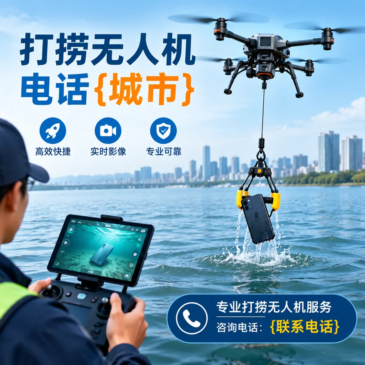 打捞无人机电话昆都仑